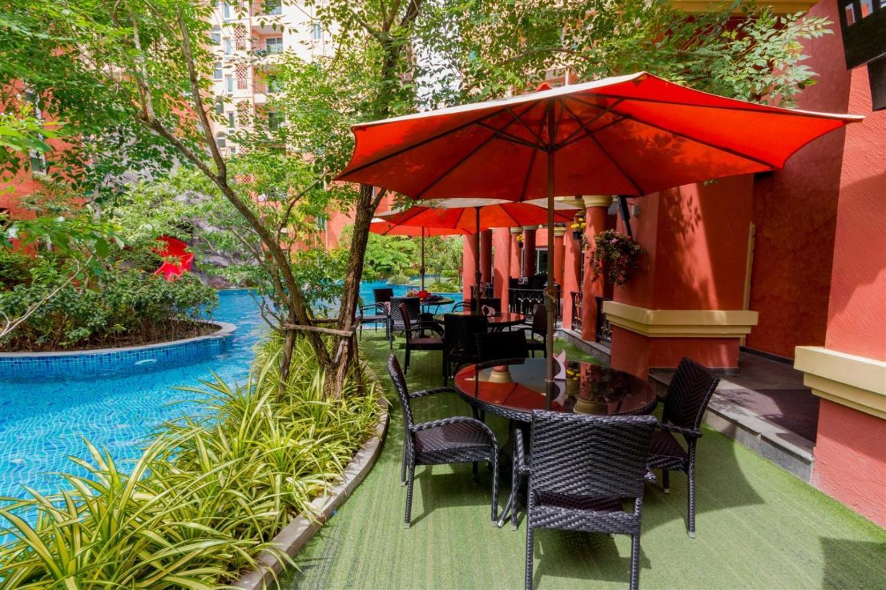 Seven Seas Resort Pattaya By Justin Bãi biển Jomtien Ngoại thất bức ảnh